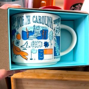☕️Starbucks Been There Series Collection North Carolina Coffee Mug New With Box